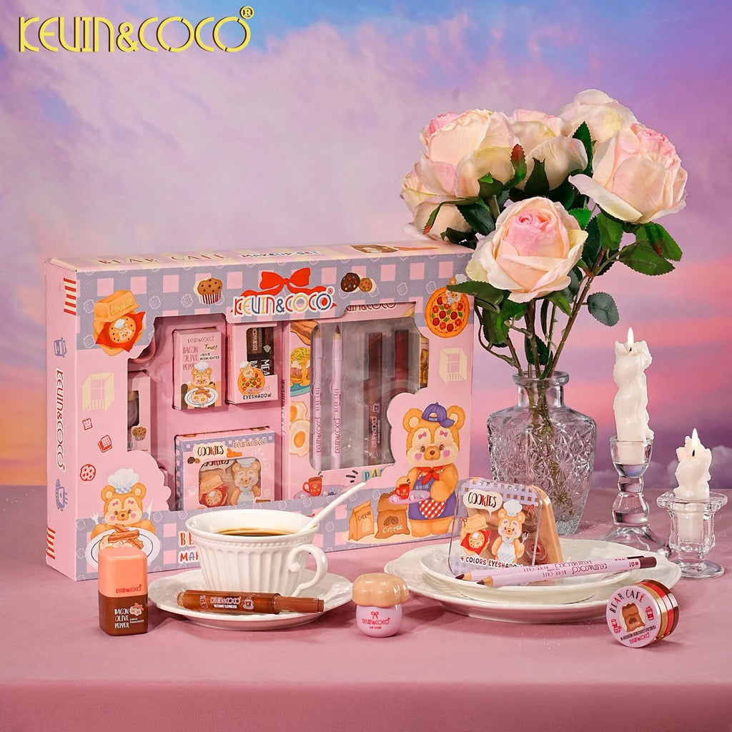 KEVIN & COCO - Bear Cafe Makeup Set PR BOX – TASTE OF GLAM