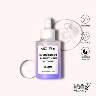 MOIRA - 10% Niacinamide & 1.9% Salicylic Acid Oil Control Serum