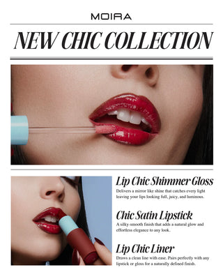 MOIRA - Chic Satin Lipstick (Various)