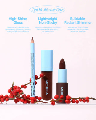 MOIRA - Lip Chic Shimmer Gloss (Various)