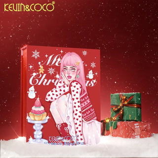 KEVIN & COCO - 16 Day Christmas Makeup Advent Calendar