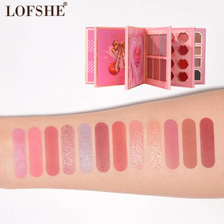 LOFSHE - Butterfly 68 Color Eyeshadow & Face Palette