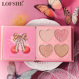 LOFSHE - Butterfly 68 Color Eyeshadow & Face Palette