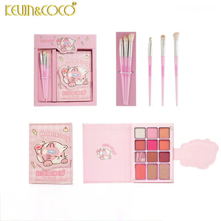KEVIN & COCO - Macaroon Eyeshadow + Brushes