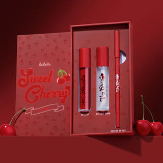 BEBELLA - Sweet Cherry Lip Kit Trio