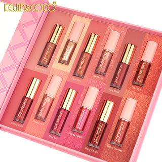 KEVIN & COCO - Glow Kiss 12 PCS Lip Gloss Set