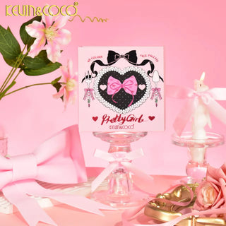 KEVIN & COCO - Powder & Bow 40 Color Shadow and Face Booklet