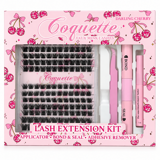Cherry Glow Coquette Faux Mink Lash Extension