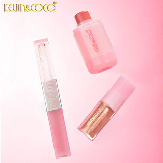 KEVIN & COCO - Lip Duo, Highlight & Blush Makeup Set