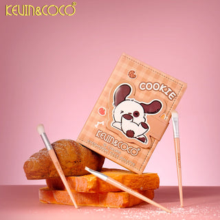 KEVIN & COCO - Cookie Eyeshadow Palette + Brushes