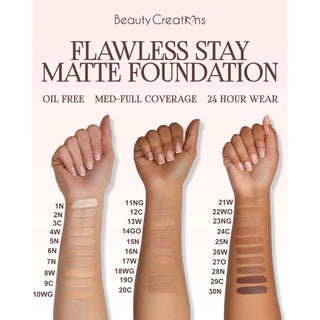BEAUTY CREATIONS - Matte Foundation (Various)