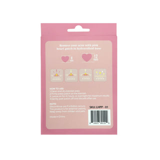 LURELLA - Pink Heart Pimple Patches