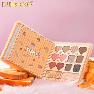 KEVIN & COCO - Yummy Baking Bakery Face & Shadow Palette