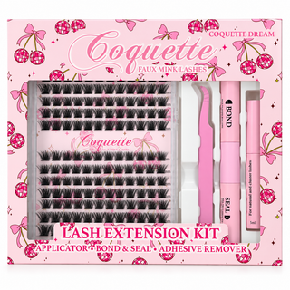 Cherry Glow Coquette Faux Mink Lash Extension