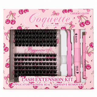 Cherry Glow Coquette Faux Mink Lash Extension
