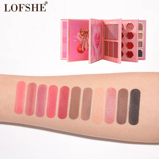 LOFSHE - Butterfly 68 Color Eyeshadow & Face Palette