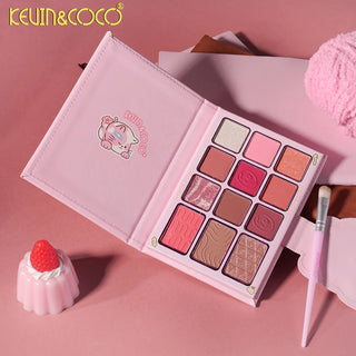 KEVIN & COCO - Macaroon Eyeshadow + Brushes