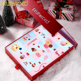 KEVIN & COCO - 16 Day Christmas Makeup Advent Calendar