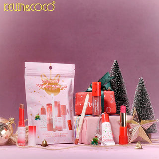 KEVIN & COCO - Winter Whisper Christmas Lip Kit