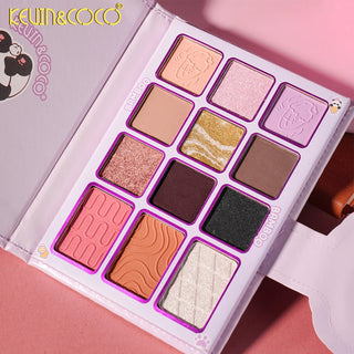KEVIN & COCO - Bamboo Eyeshadow + Brush Set