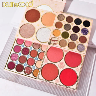 KEVIN & COCO - 40 Color Rotating Face Palette