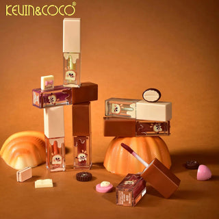 KEVIN & COCO - 2 In 1 Toast Art Lip Gloss & Lipstick (various)