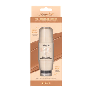 AMORUS - Bronzer Duo - Bronzer & Brush