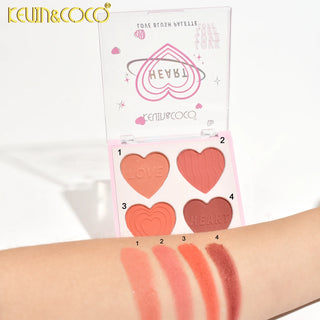 KEVIN & COCO - Heart Love Blush Palette (Various Options)