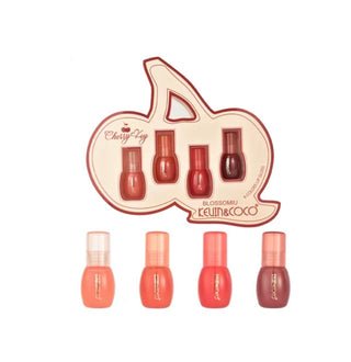 KEVIN & COCO - Cherry Lip Lacquer Fruit Set Lip Glosses