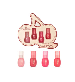 KEVIN & COCO - Cherry Lip Lacquer Fruit Set Lip Glosses