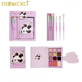 KEVIN & COCO - Bamboo Eyeshadow + Brush Set