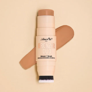 AMORUS - Bronzer Duo - Bronzer & Brush