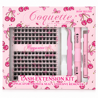 Cherry Glow Coquette Faux Mink Lash Extension
