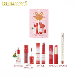 KEVIN & COCO - Winter Whisper Christmas Lip Kit