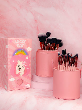 CLUX - Cute Bear Brush Collection 24 PC SET (Various Colors)