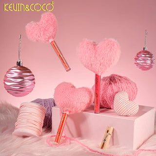 KEVIN & COCO - Fuzzy Heart Lip Gloss (Various)