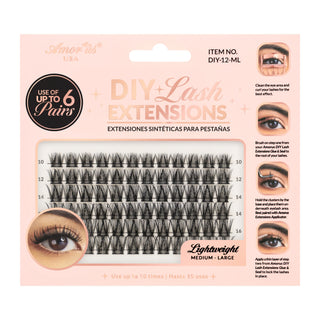AMORUS - DIY Lash Extensions (Various Lashes) 10mm - 16mm